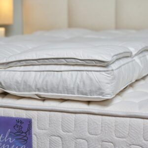 TOPPER - DOWN/FEATHER COTTON SATIN